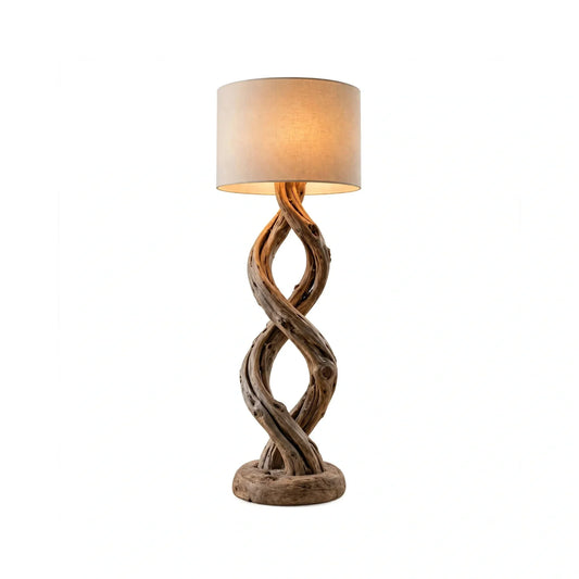 Intertwined Driftwood Floor Lamp