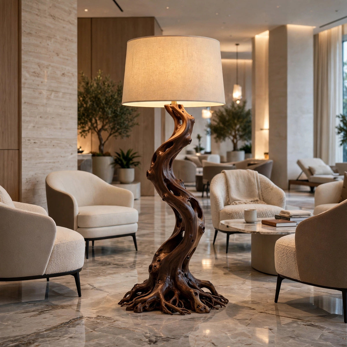 Bonsai Root Sculptural Table Lamp